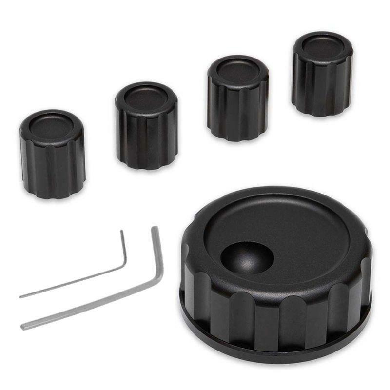 1 Set Aluminum Alloy Knob Set for Elecraft KX3 Shortwave Transceiver