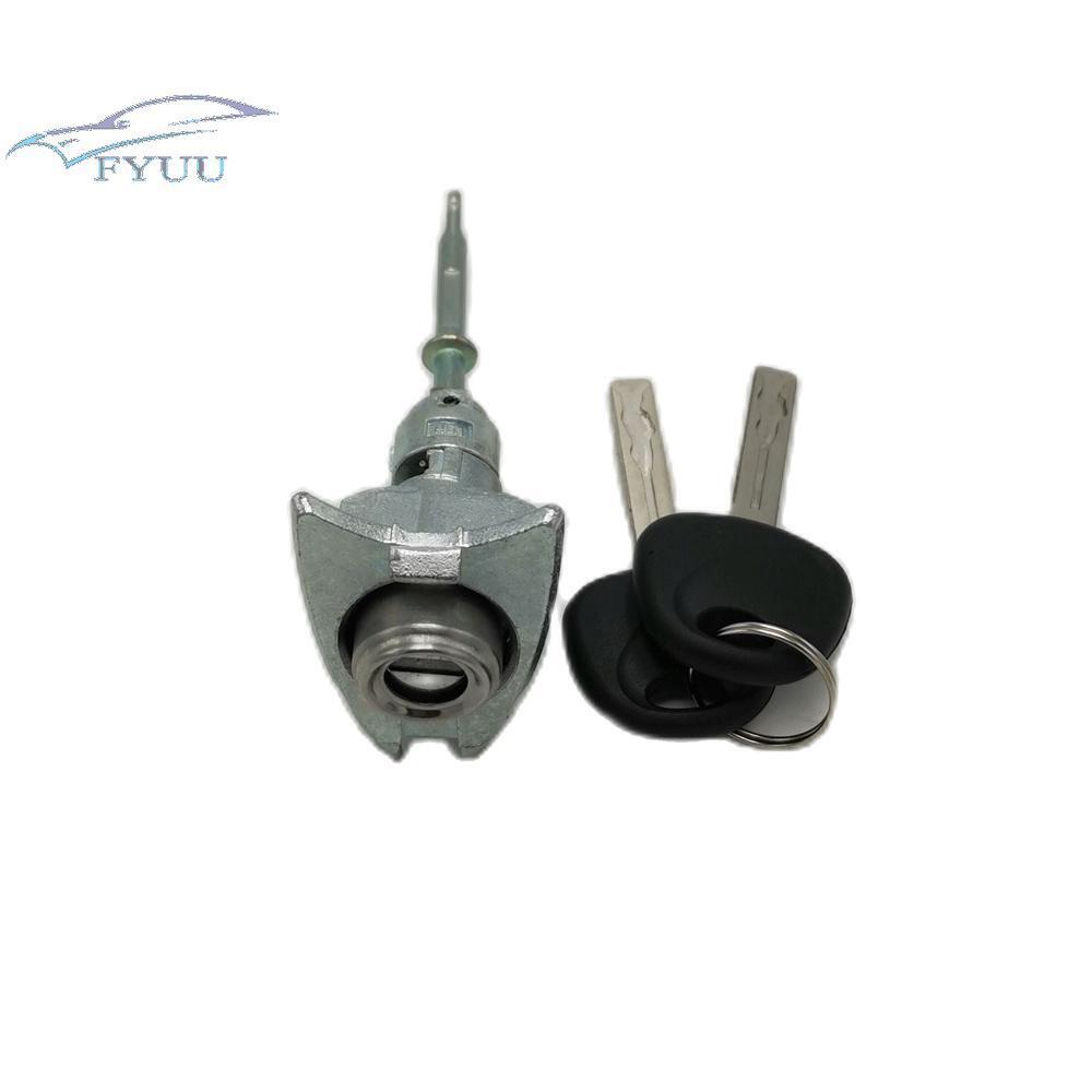 Car Door Lock Cylinder & 2 Keys 81970-3SA00 For Sonata 2009-2014 Hybrid 2011-15