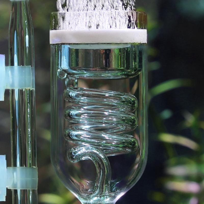 Glass Fish Tank Aquarium Ceramic Disccapacitor Water Live Plant Aquarium CO2 Dif