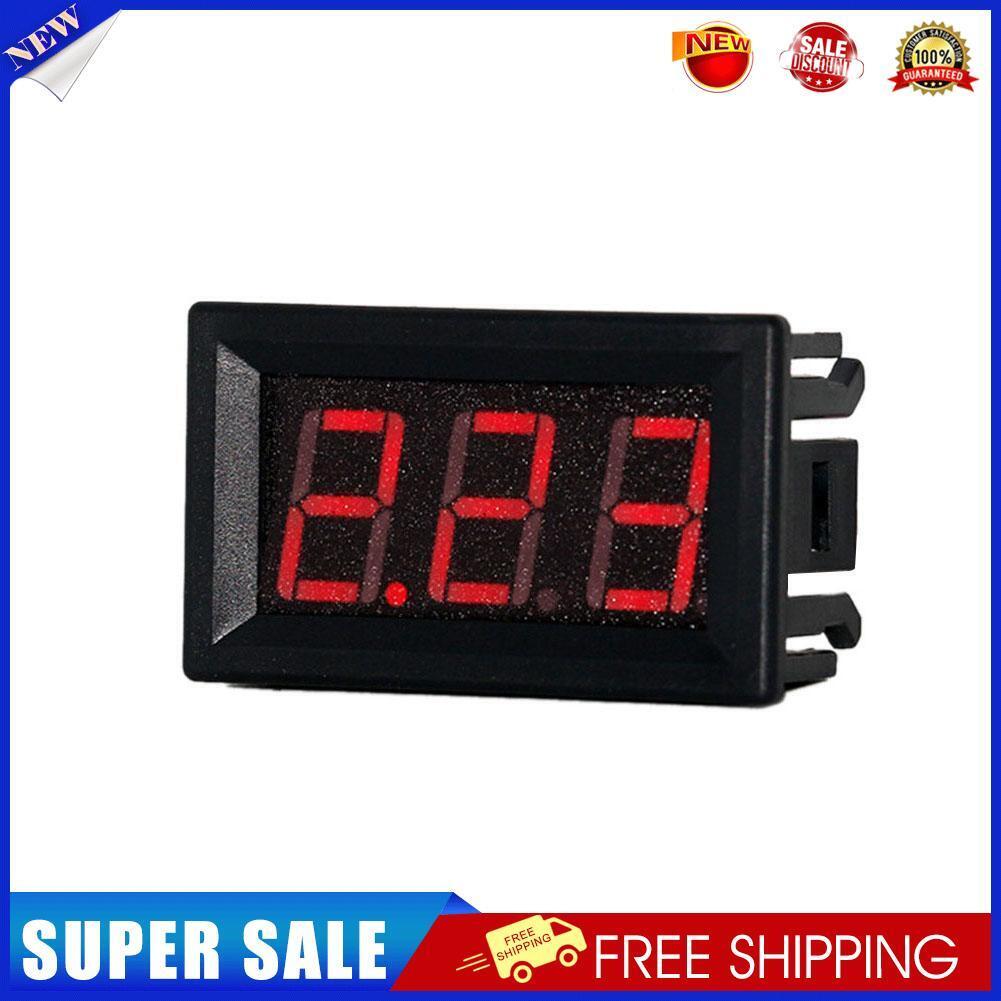 Mini 0.56in LED Digital Display DC 0-10A Ammeter Amp Panel Meter (Red)