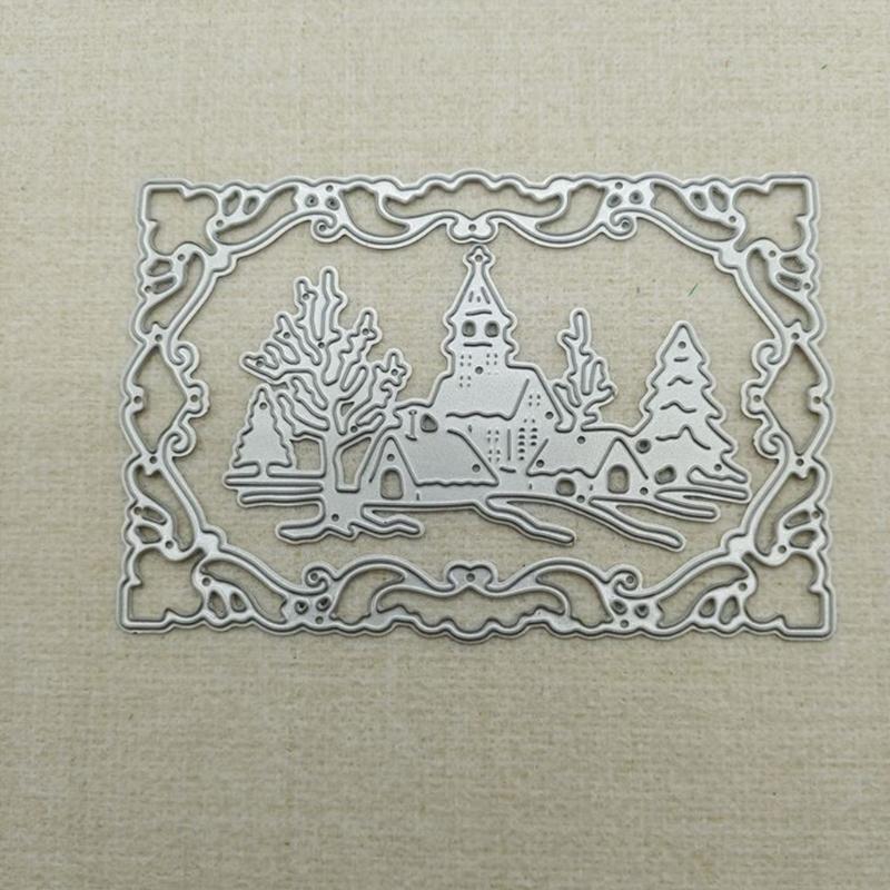 Metal Christmas Cutting Die for DIY Paper Art Crafts Photo Album Decorations