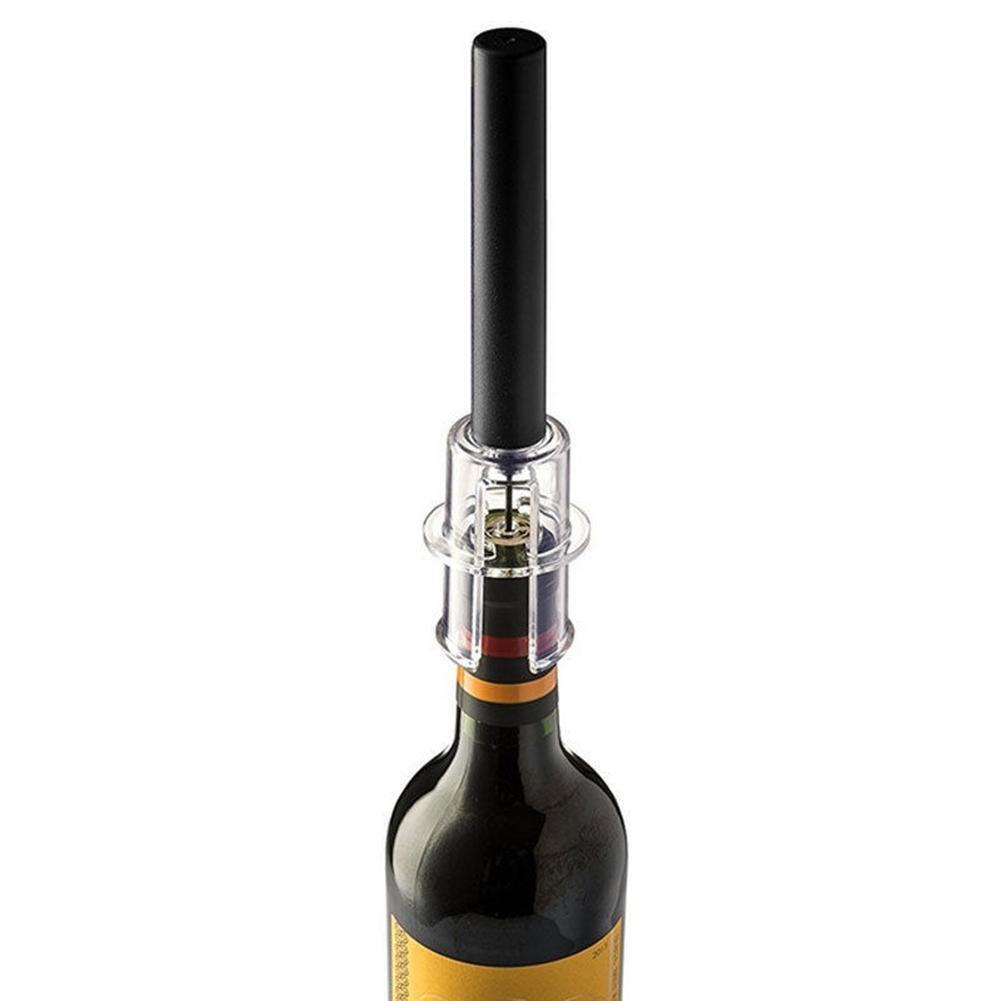 Air Pressure Wine Opener Bottle Pump Stainless Steel Pin Cork Screw Tools