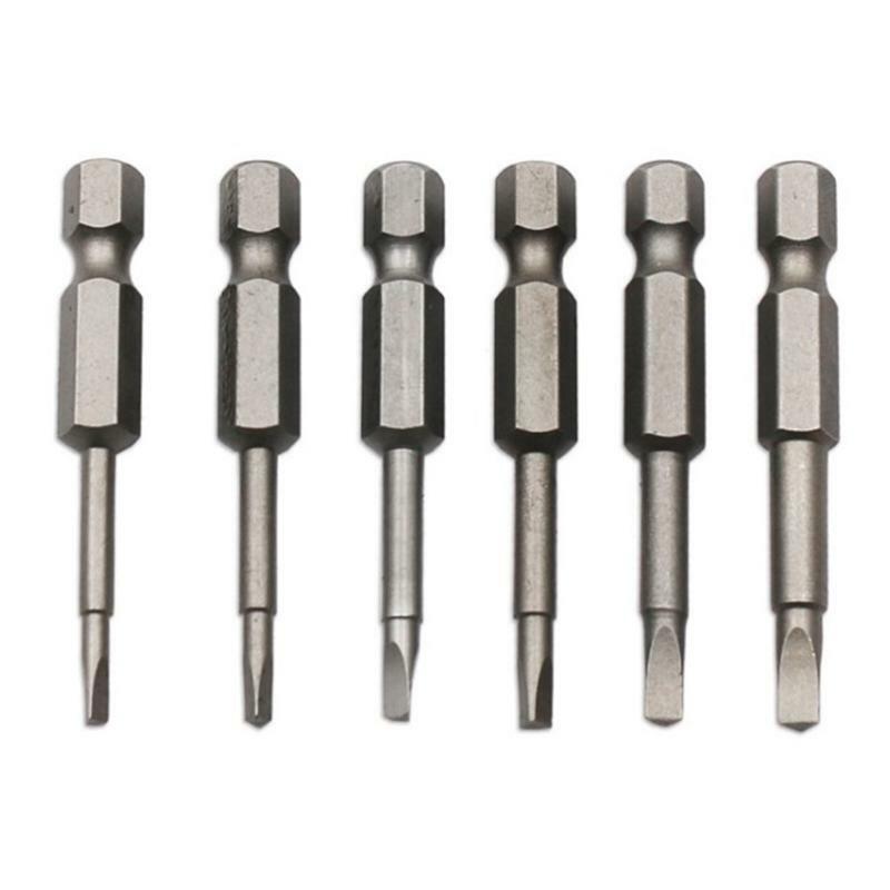 Triangular Screw Bits S2 Alloy Steel 1.8/2.0/2.3/2.5/2.7/3.0mm Anti Slip