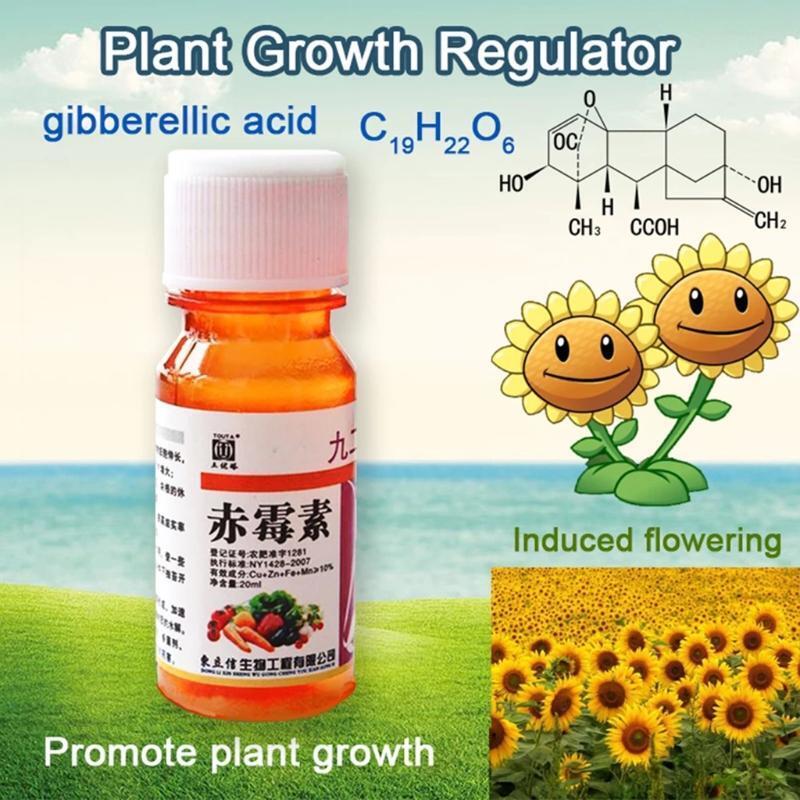 20ml Gibberellic Acid Liquid for Plant Growing 920 Plant Growth Promotion