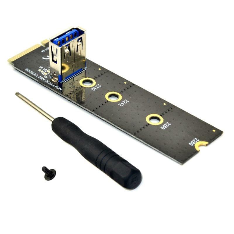 M.2 to PCI-E X16 Ngf Slot Adapter Riser Card NVME Graphics Card Extension Cable