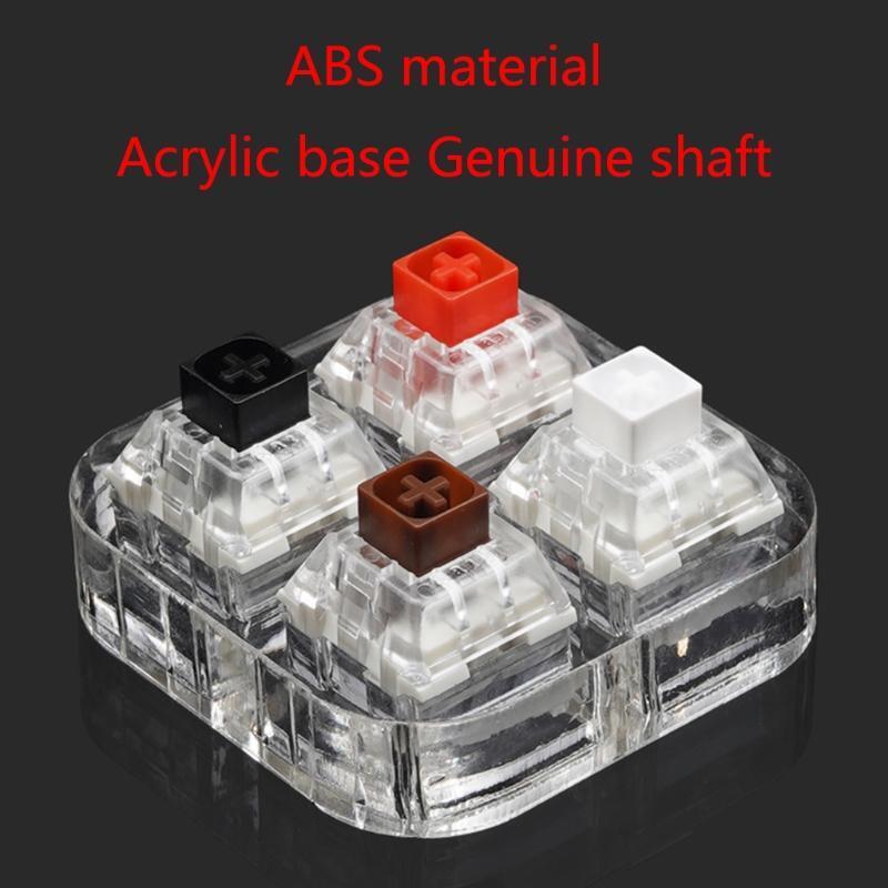 4 Key Caps Translucent Keycaps Testing Tool Kailh Box Switches Keyboard Tester