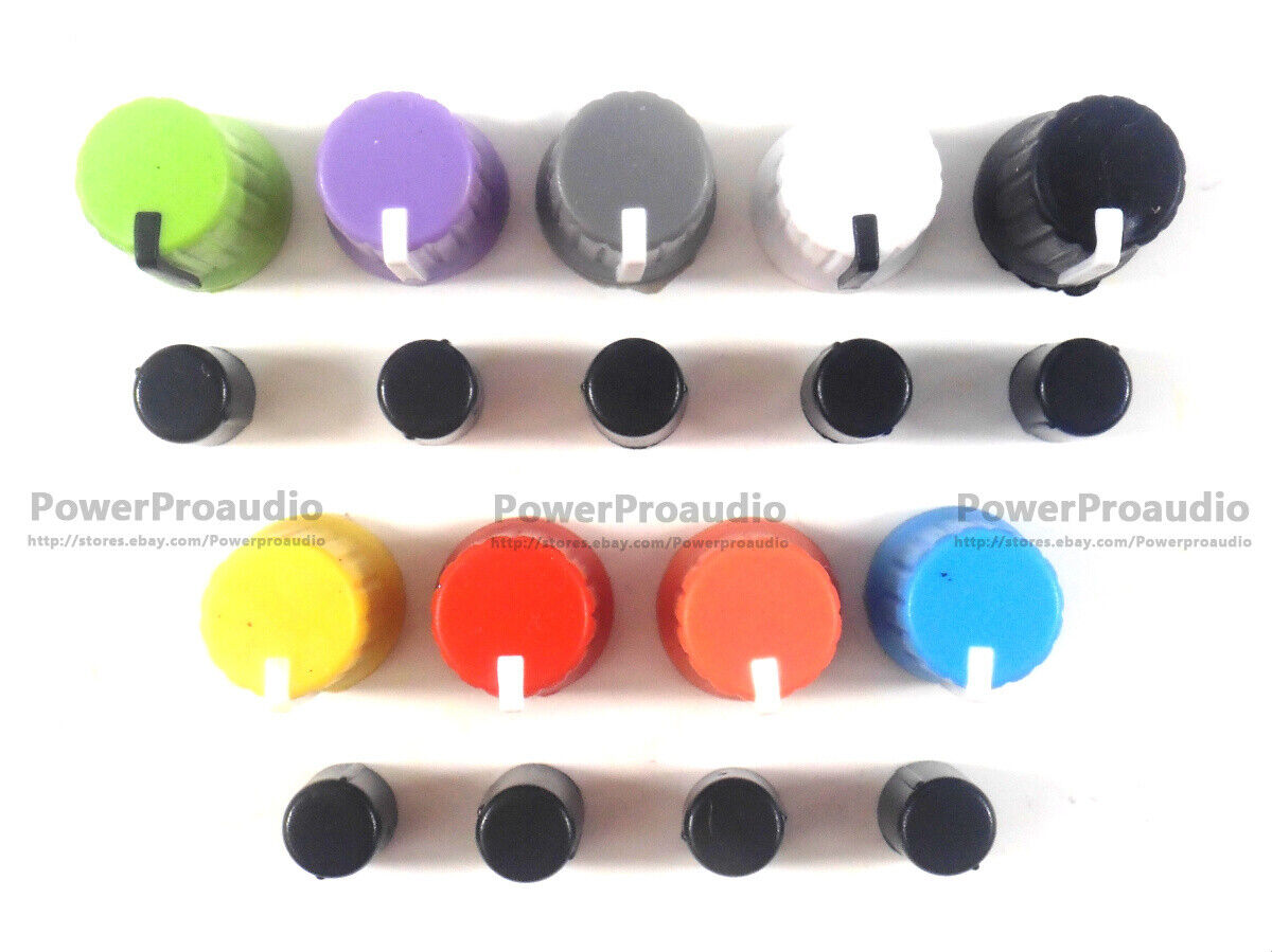 9 x  Rotary Knob NI For Traktor Kontrol Z1 Z2 S2 S4 S5 S8 DJ Controller Mixer