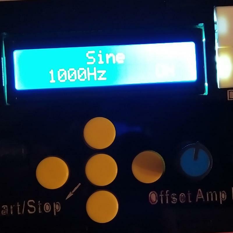 DDS Function Signal Generator for Creating Sine Square Triangle Sawtooth Wave