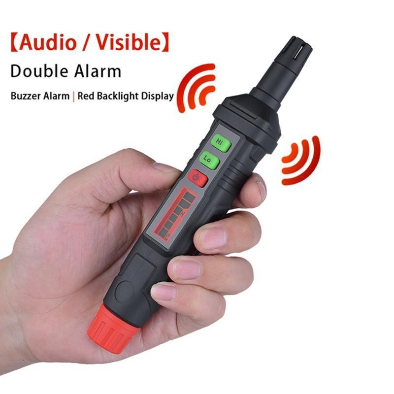 Natural Gas Analyzer PPM Meter High Low Sensitivity Adjustable with LCD Display
