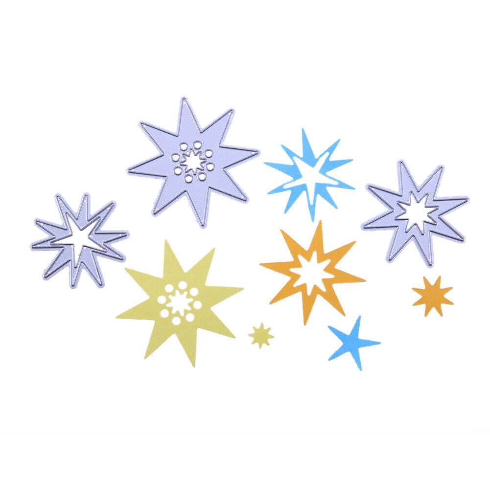 Three Star DIY Metal Scrapbook Embroidery Craft Stencil Cutting Die Card-14