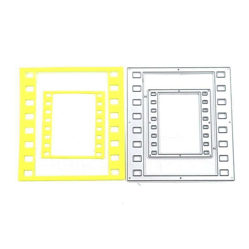 Rectangle Movie Frame Metal Die Cuts for DIY Paper Art Crafts Photo Album Decor