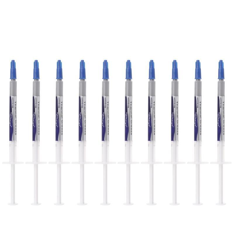 10Pcs/Set HY510 Thermal Grease Compound Silicone CPU Heat Sink Cooling Paste