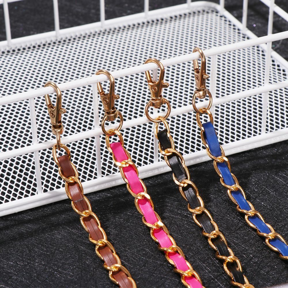 Leather Backpack strap Handbag Chain Decorative Chain Shoulder Bag aiguillette