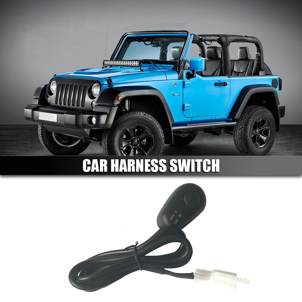 12V 24V On/Off Switch with Dual Color Indicator for Off Road LED Work Light