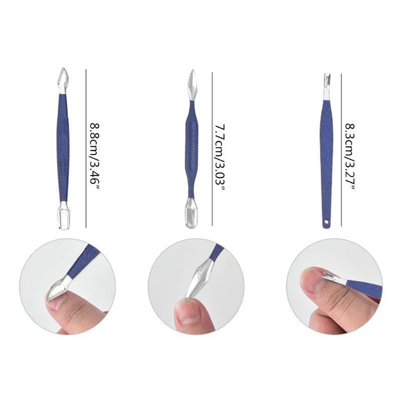 18 pcs Manicure Cutters Nail Clipper Set Household Stainless Steel Ear Spoon