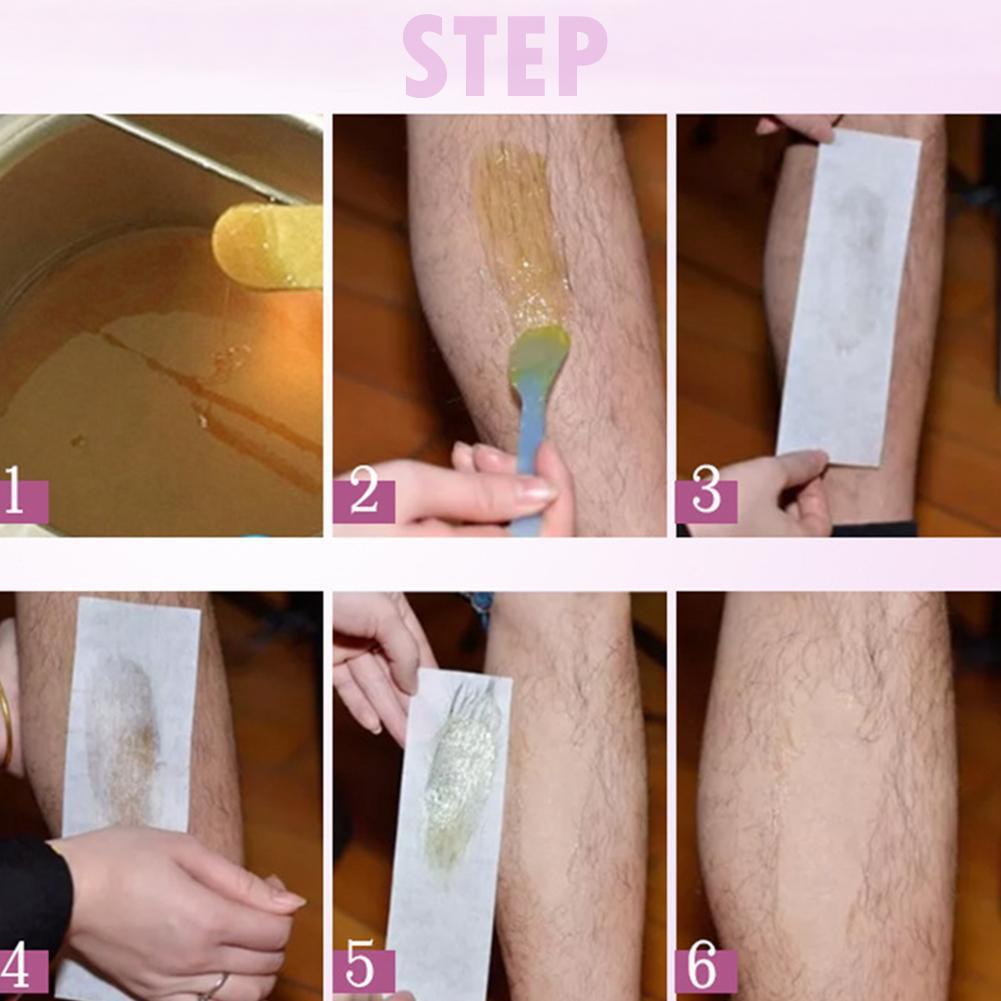 Thicken Non-Woven Depilatory Paper for Face Body Hair Removal (1 Pack)
