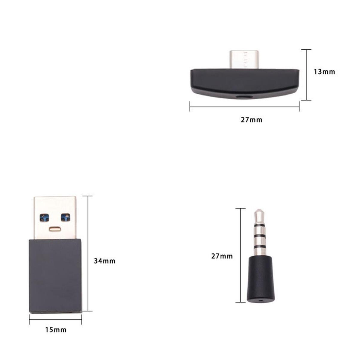 Game USB Adapter Dongle, Transmitter Converter, for Switch for PS4 for PS5 PC