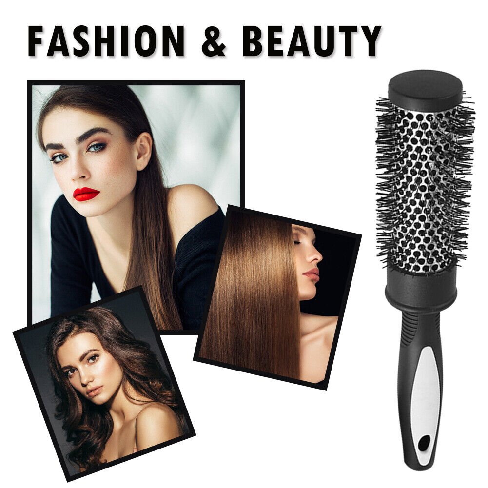 Nylon Hair Roll Comb Cylinder Curly Hair Rolling Comb Hair Styling Tool (S)