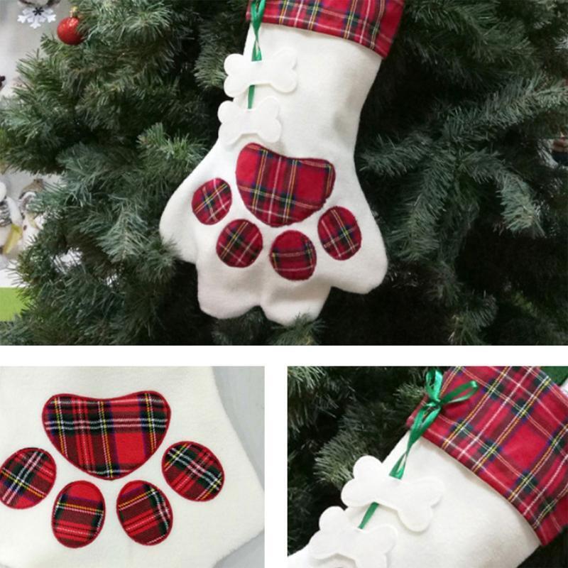 Household Decorative Xmas Socks Christmas Party Ornament for Office Home Dorm