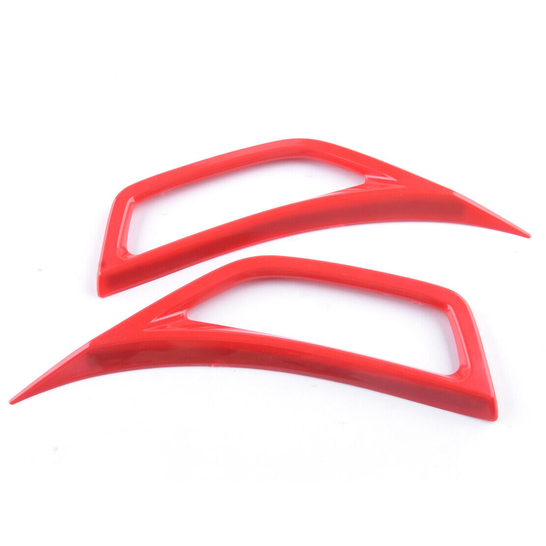 1pair Car Leaf Plate Air Inlet Trim Cover Left & Right Fit for Jeep Gladiator JT