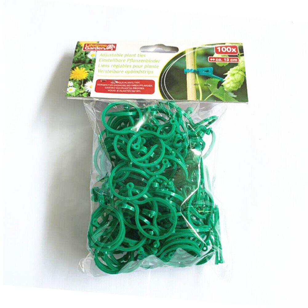 Garden Plant Vine Support Binding Clip Gardening Greenhouse Clip (S 50pcs)