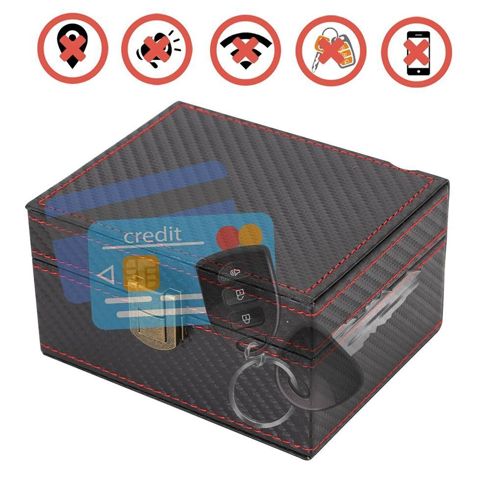 Blocking Tool Car Key Box Signal Shielding Box Faraday Box Signal Blocker Box