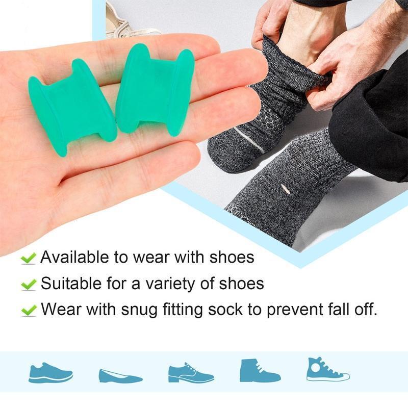 16 Packs Toe Separator Stretcher Spreader Spacer Bunions Hammer Toes Corrector