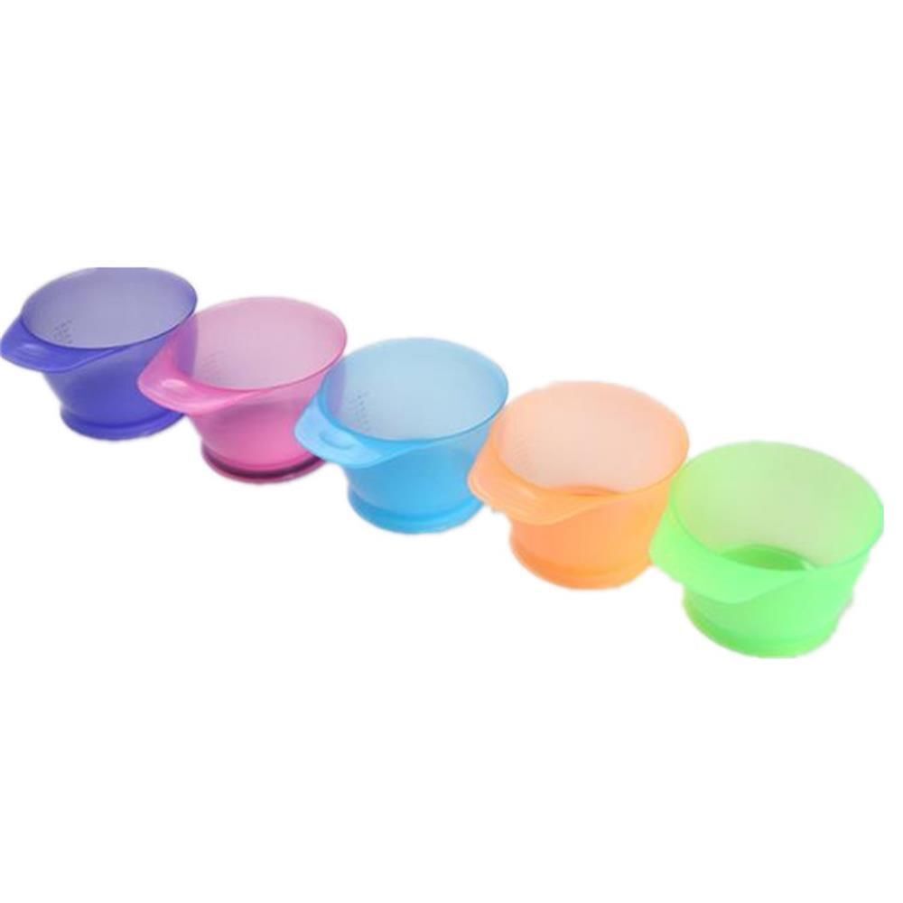 Hair Styling Tool Plastic DIY Hair Dye Hair Color Mixing Bowl Measuring Bowl