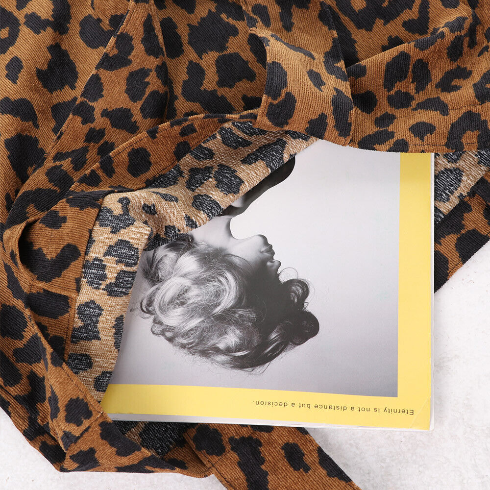 Women Casual Large Leopard Print Single Shoulder Bag Shopping Bag Tote Handbags