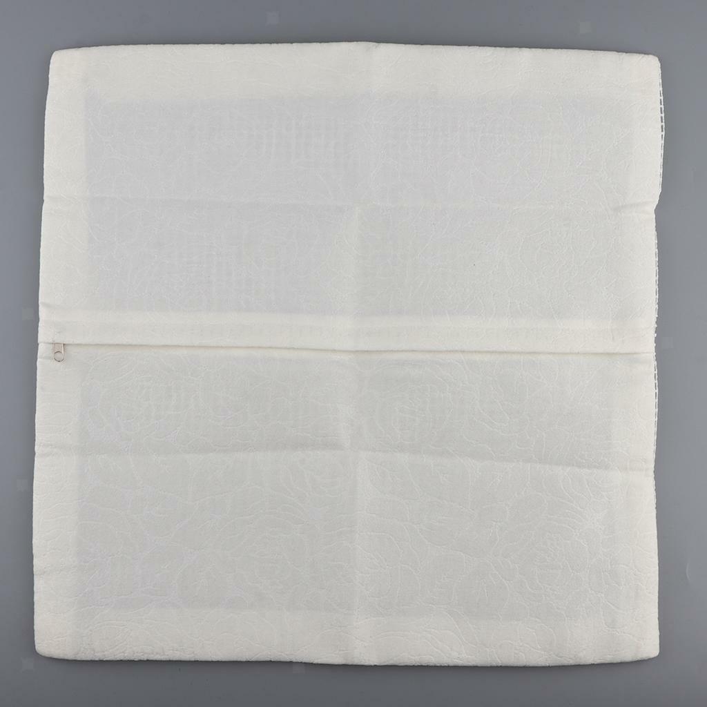Flower Pattern  Kit Pillow Case Embroidery Package DIY 16x16''
