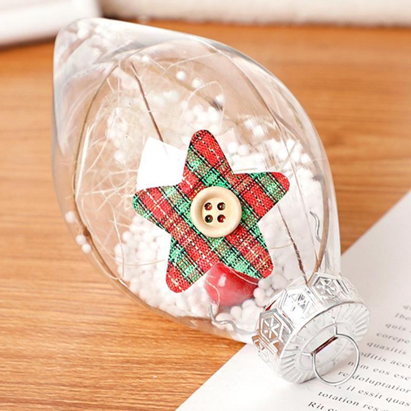 Interesting Christmas Balls Pendant Home Porch Ornaments Xmas Atmosphere Sign