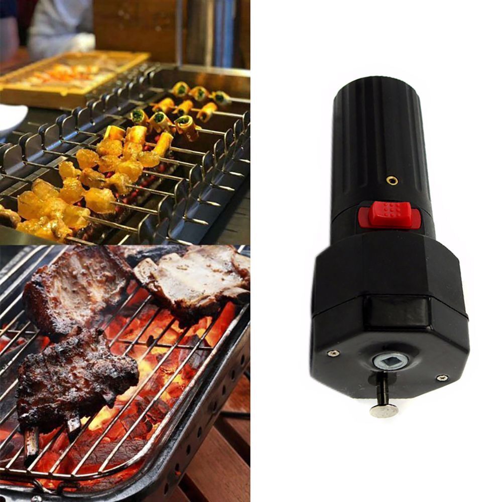 BBQ Picnic Cooking Tools Grill Motor Roast Bracket Barbecue Motor Rotisserie