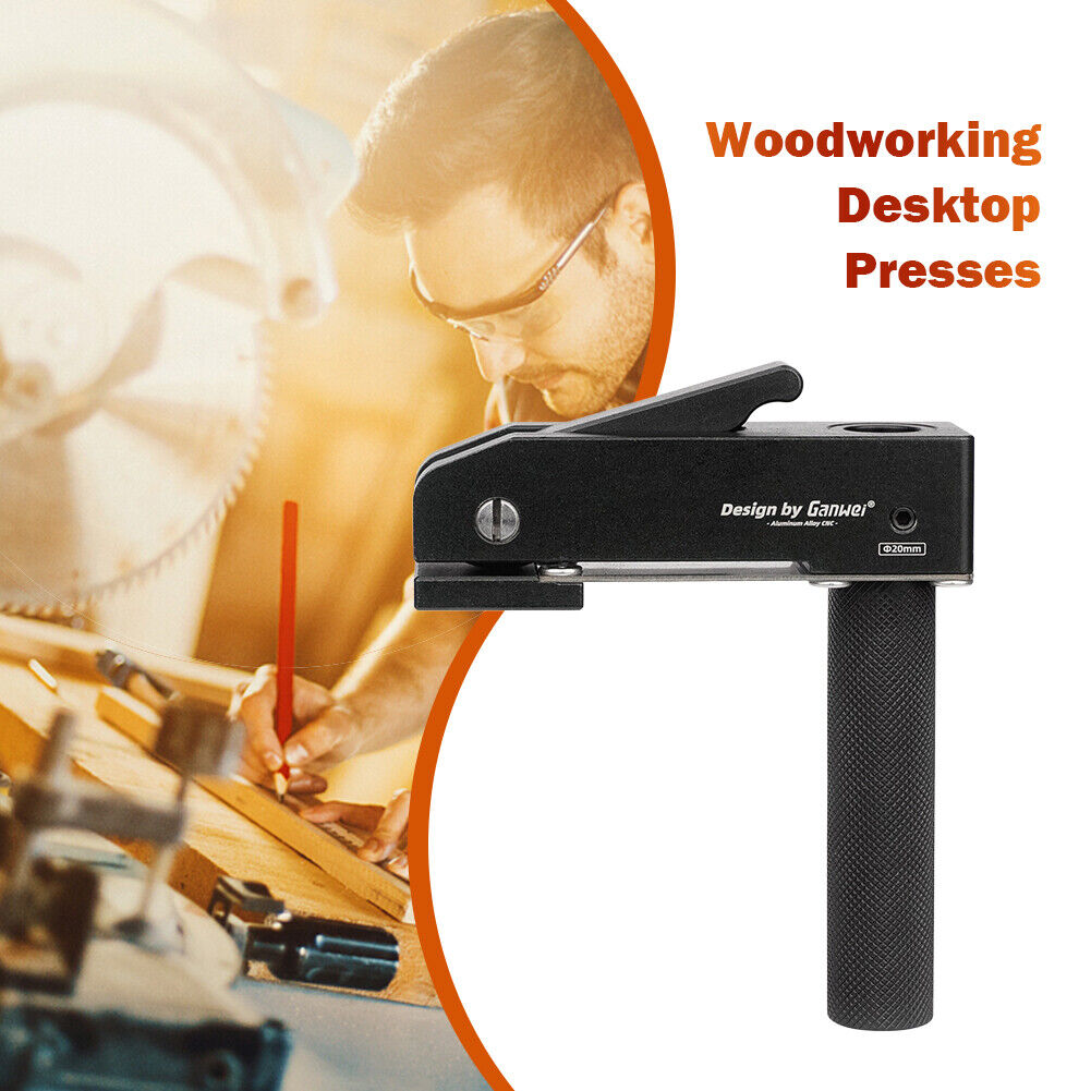 Adjustable Speed Woodworking Desktop Press Carpentry Auxiliary Table Clip