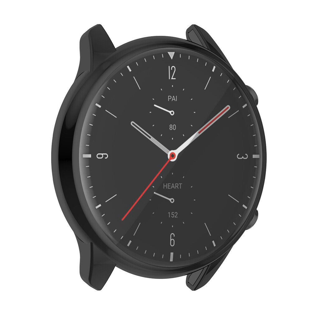Case for Amazfit GTR 2e/GTR 2 Watch TPU All-Around Screen Cover (Black)