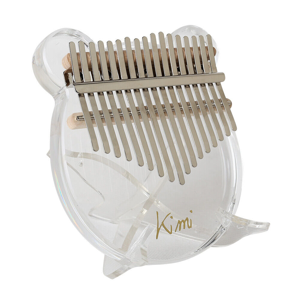 Acrylic Kalimba Holder Stand Transparent Crystal Thumb Piano Display Rack