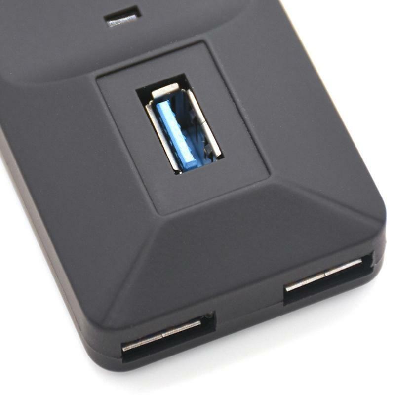 Multiple USB 3.0 2.0 4-Port Splitter for PC Laptop Notebook Receiver Computer