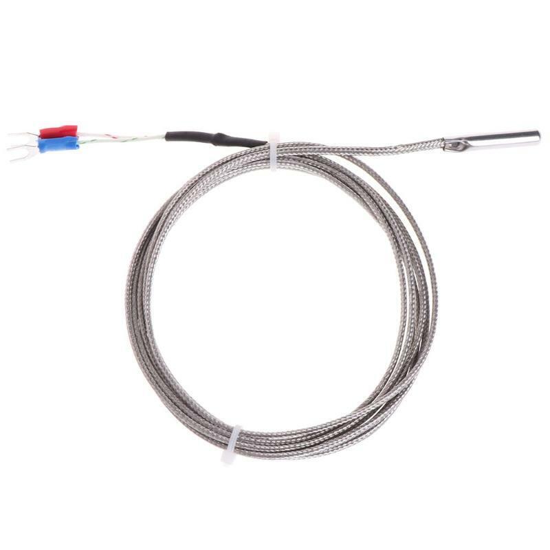 2m K-Type Thermocouple Temperature Sensor 0-600? 5*30mm Probe Stainless Steel