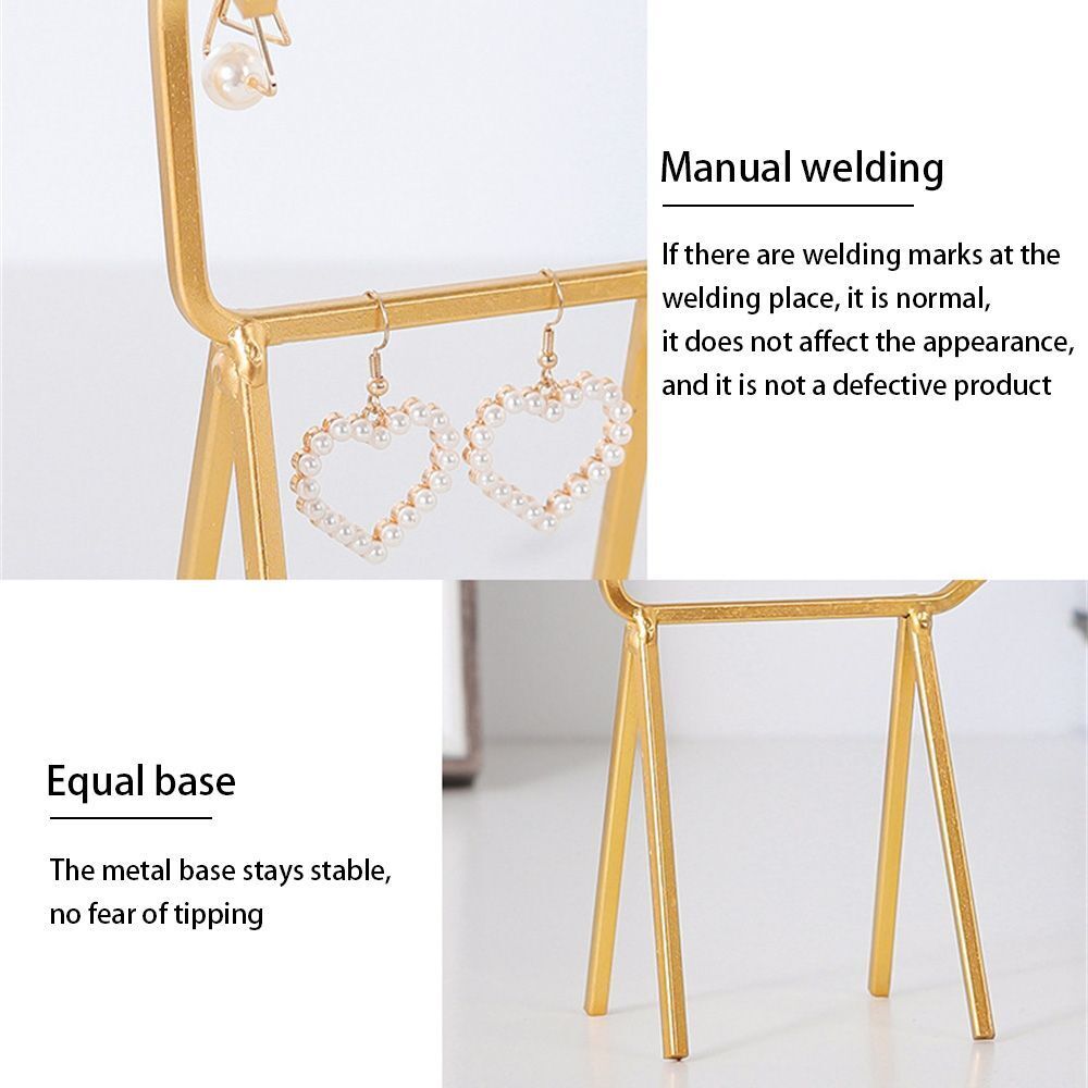 Organizer Necklace Display Stand Deer Decorative Ornament Earrings Holder