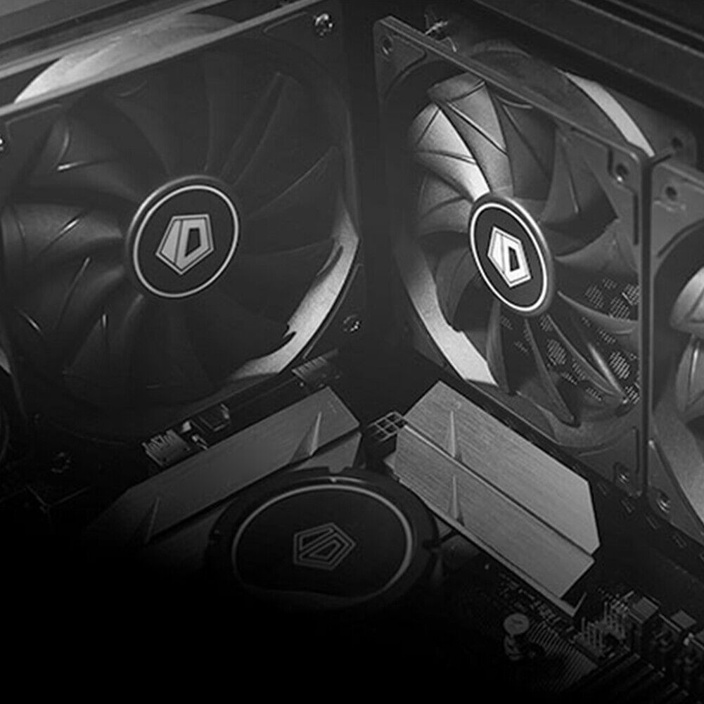 ID-COOLING 4 Pin 120mm Desktop Chassis Fan Computer PC Case PWM Cooler Fan