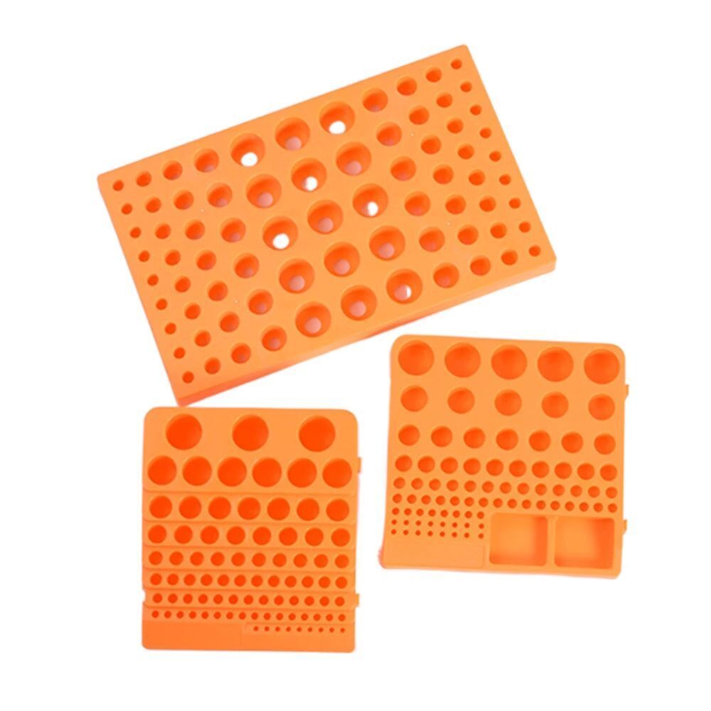 Tool Drill Organizer Storage Box Milling Cutter Accessories Drill Bit Holder