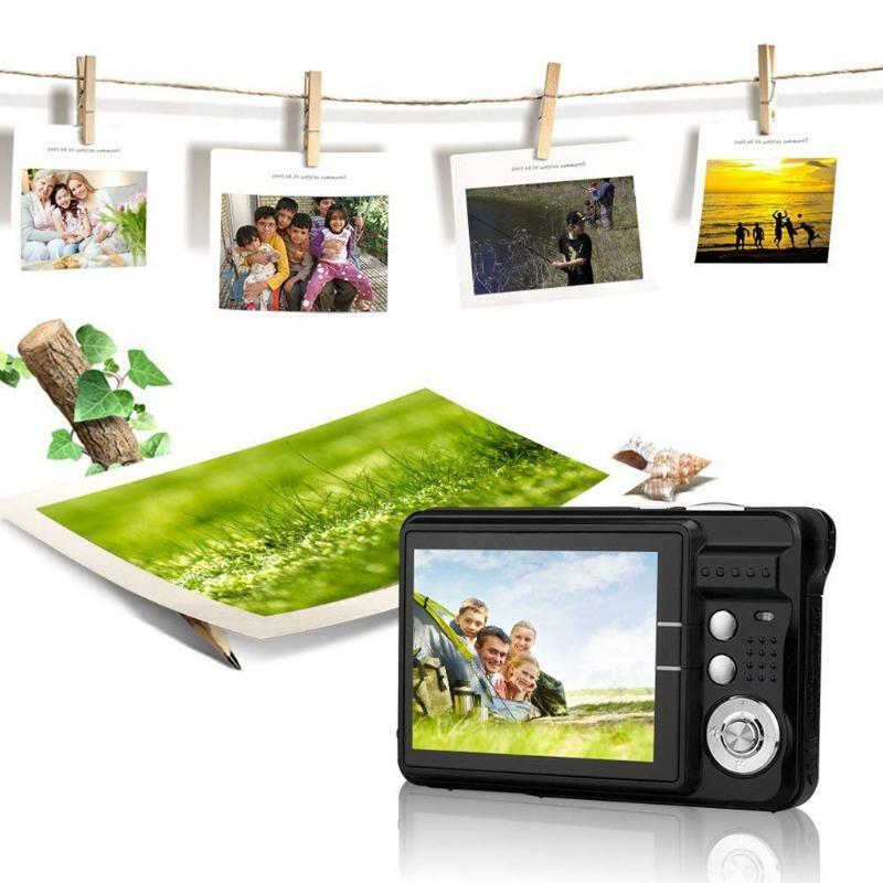 Mini Digital Camera Camcorder 1080P 2.7" LCD Screen 8X Digital Zoom 18MP 30fps