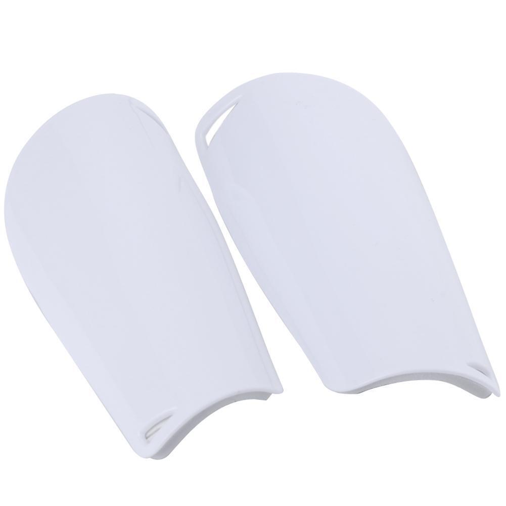 2pcs Kids Football Soccer Shin Guards Leg Supports Protector Pads (White)
