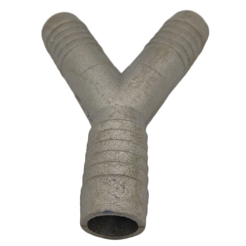 2pcs 3/4" inch 19mm Y 3-Way Heater Hose Connector Pipe Coolant Fitting Adapter