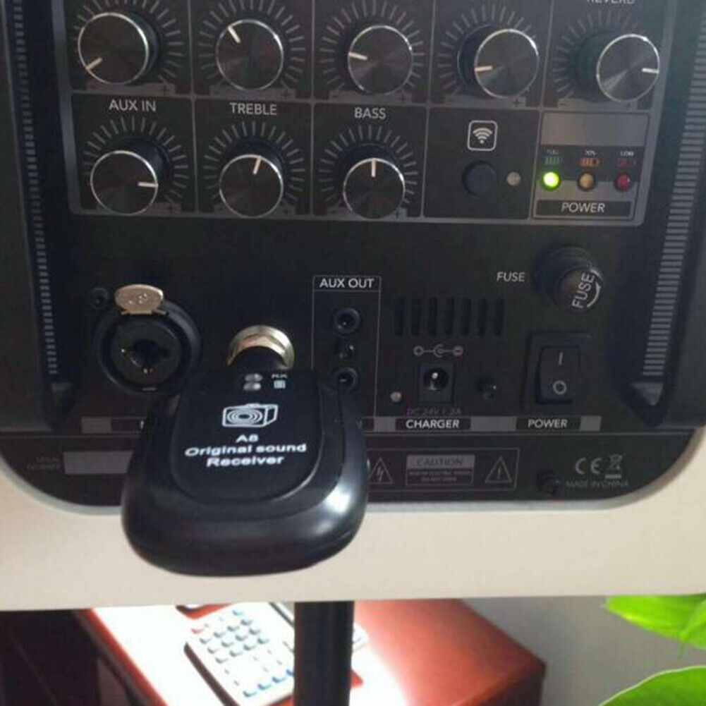 Wireless Audio Transmission Receiver Transmitter System for Electric Guitar