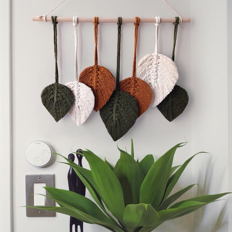 Wall Hanging Feather Woven Apartment Living Room Bedroom Wedding Party Ornaments