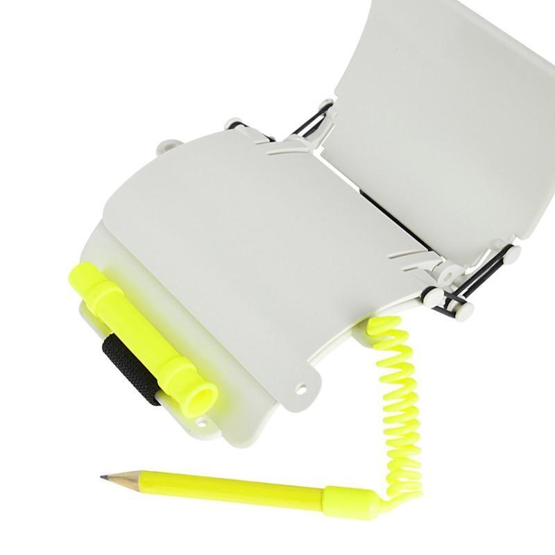 Scuba Wrist Writing Board Floating Pen Elastic Arm Straps with Pencil for Diving
