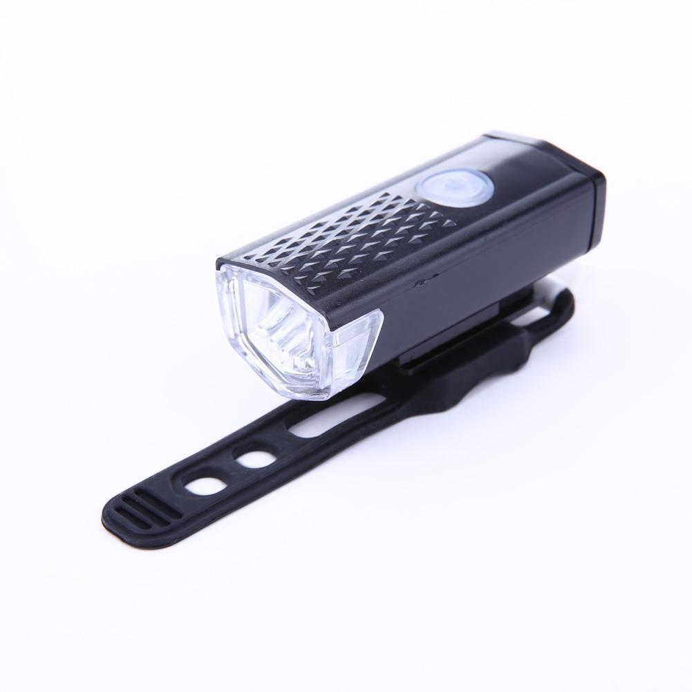 300LM Cycling Bicycle LED Lamp USB Rechargeable Bike Front Light