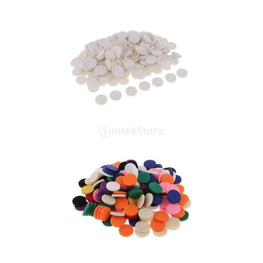 400x Aromatherapy Essential Oil Diffuser Car Vent Refill Pads Round 21mm