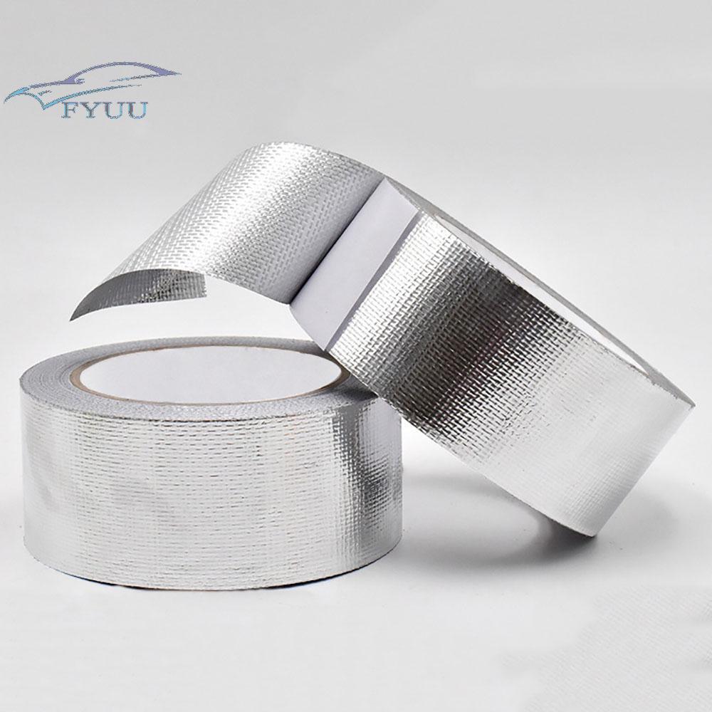 1 Roll 5m x 5cm Exhaust Manifold Titanium Heat Wrap Insulation Tape Thermal Wrap