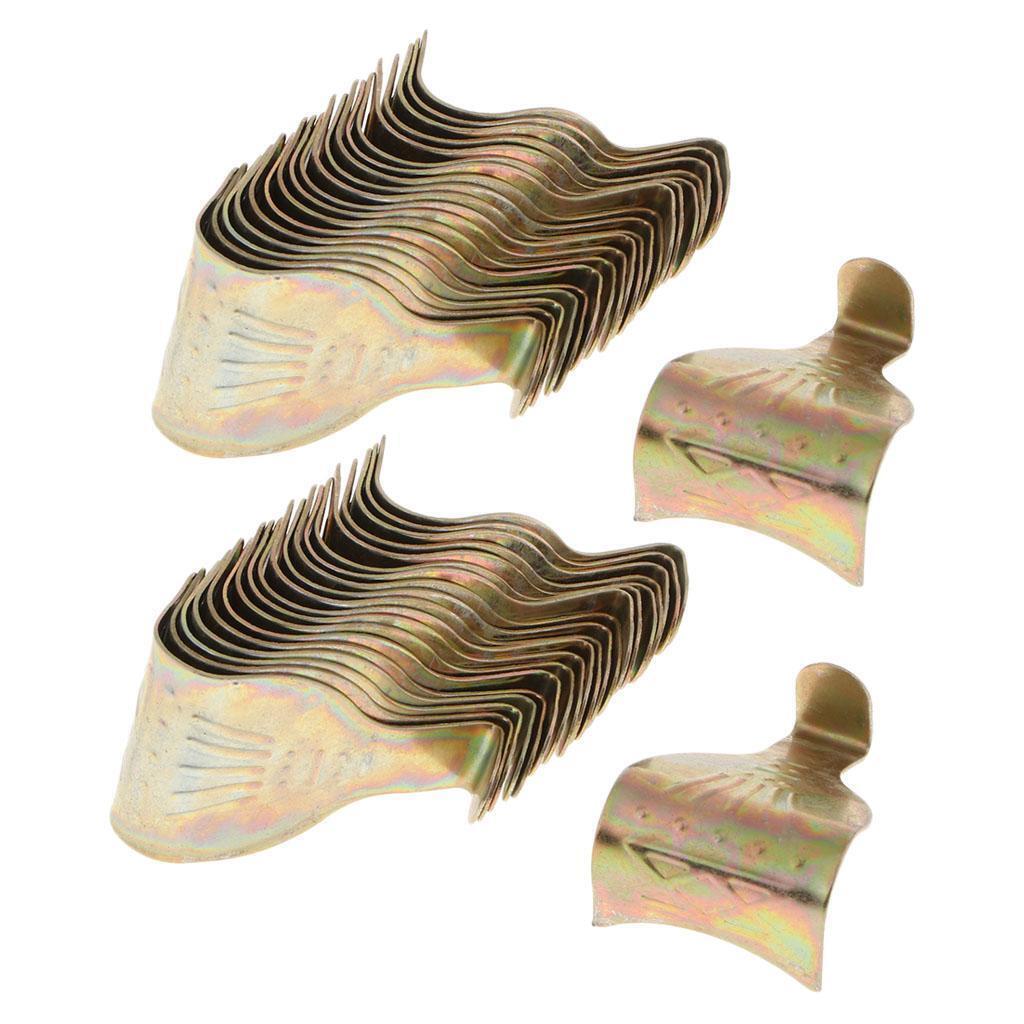 40 Pack Hanger Oil Painting Picture Frame Hook Hanging 1.3x2.4 Inches